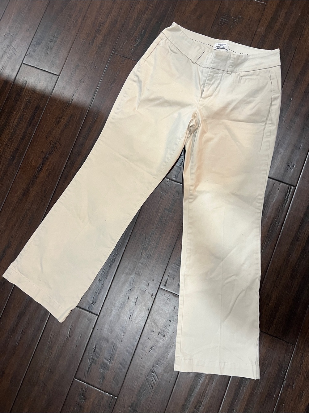 Dockers mid rise curvy 4 petite khaki pants